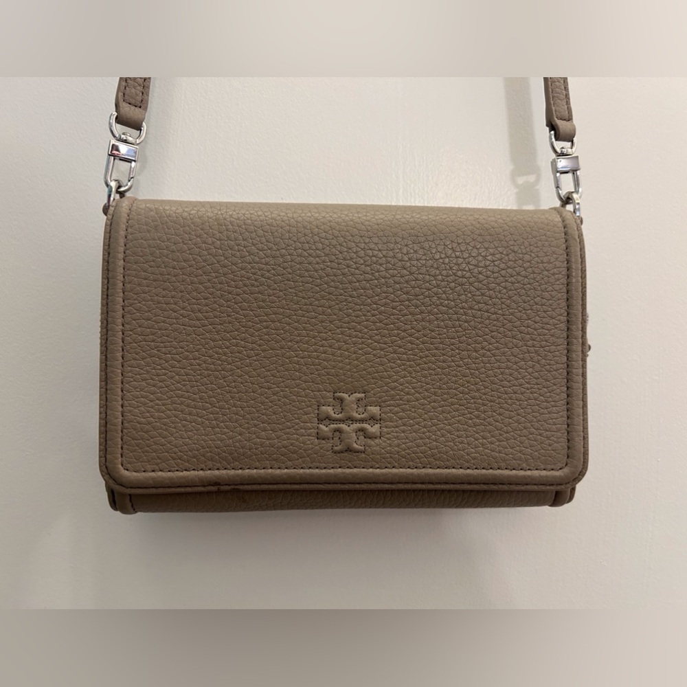 Tory Burch Taupe Crossbody Bag